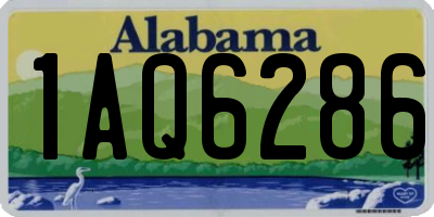 AL license plate 1AQ6286