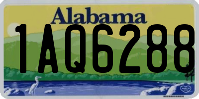 AL license plate 1AQ6288