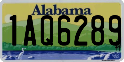 AL license plate 1AQ6289