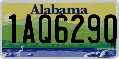 AL license plate 1AQ6290