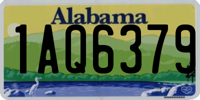 AL license plate 1AQ6379