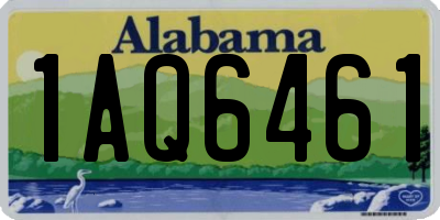 AL license plate 1AQ6461