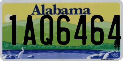 AL license plate 1AQ6464