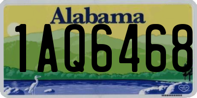 AL license plate 1AQ6468