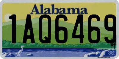 AL license plate 1AQ6469