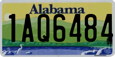 AL license plate 1AQ6484