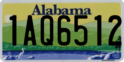 AL license plate 1AQ6512