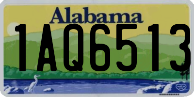AL license plate 1AQ6513