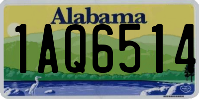 AL license plate 1AQ6514