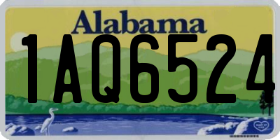 AL license plate 1AQ6524