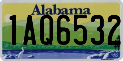 AL license plate 1AQ6532