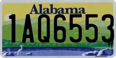AL license plate 1AQ6553