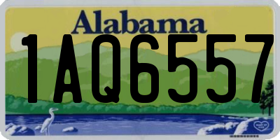 AL license plate 1AQ6557