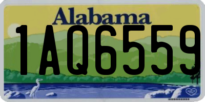 AL license plate 1AQ6559