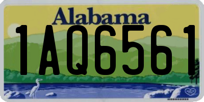 AL license plate 1AQ6561
