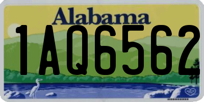 AL license plate 1AQ6562