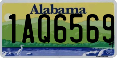 AL license plate 1AQ6569