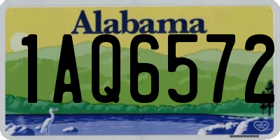 AL license plate 1AQ6572
