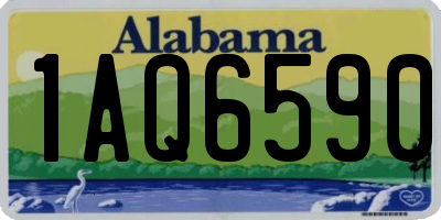 AL license plate 1AQ6590