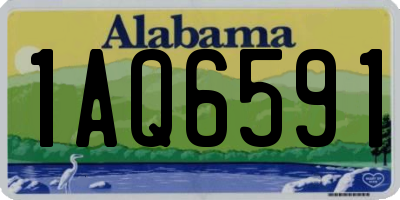 AL license plate 1AQ6591