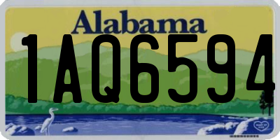AL license plate 1AQ6594