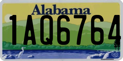 AL license plate 1AQ6764