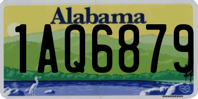 AL license plate 1AQ6879