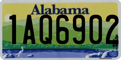 AL license plate 1AQ6902