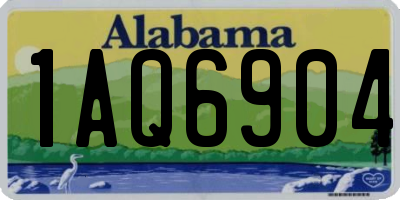 AL license plate 1AQ6904