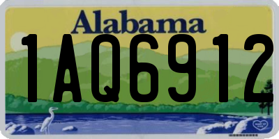 AL license plate 1AQ6912