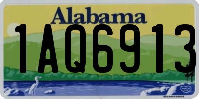 AL license plate 1AQ6913