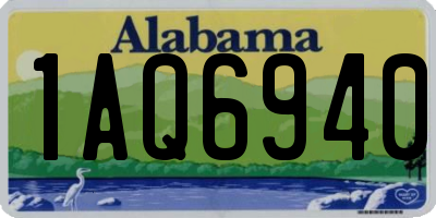 AL license plate 1AQ6940