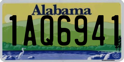AL license plate 1AQ6941