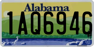AL license plate 1AQ6946