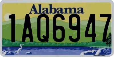 AL license plate 1AQ6947