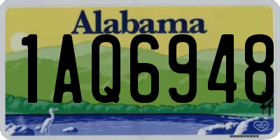 AL license plate 1AQ6948