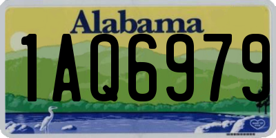AL license plate 1AQ6979
