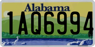 AL license plate 1AQ6994
