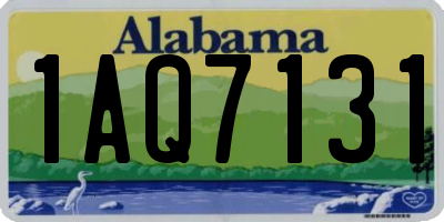 AL license plate 1AQ7131