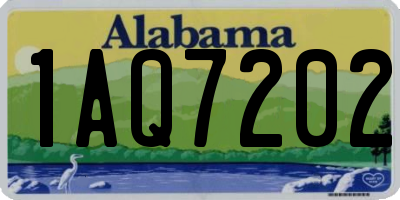 AL license plate 1AQ7202