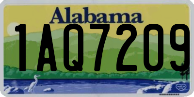 AL license plate 1AQ7209
