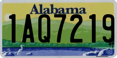 AL license plate 1AQ7219