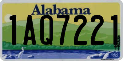 AL license plate 1AQ7221