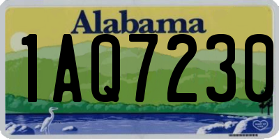 AL license plate 1AQ7230