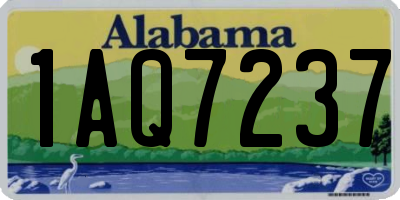 AL license plate 1AQ7237