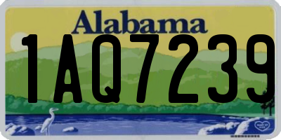 AL license plate 1AQ7239