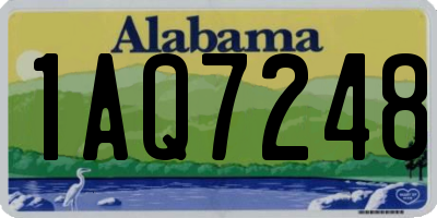 AL license plate 1AQ7248