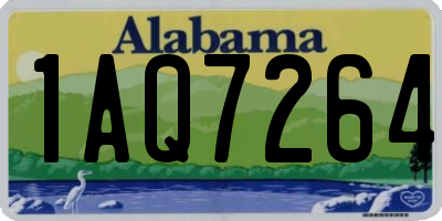AL license plate 1AQ7264