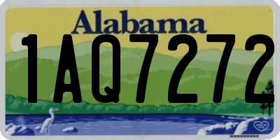 AL license plate 1AQ7272