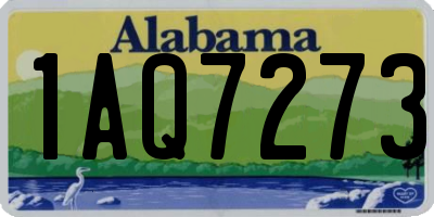 AL license plate 1AQ7273